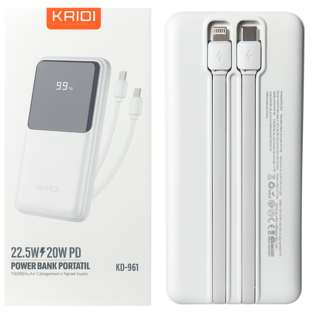 Power Bank Portátil KRIDI KD-961