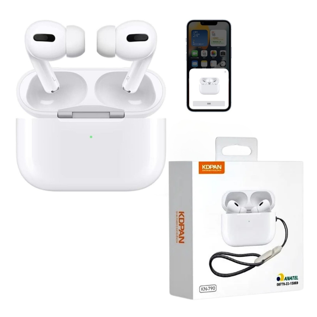 Fone Bluetooth 5.3 Kaidi KD-790 TWS 2º Geração Sem Fio Estéreo