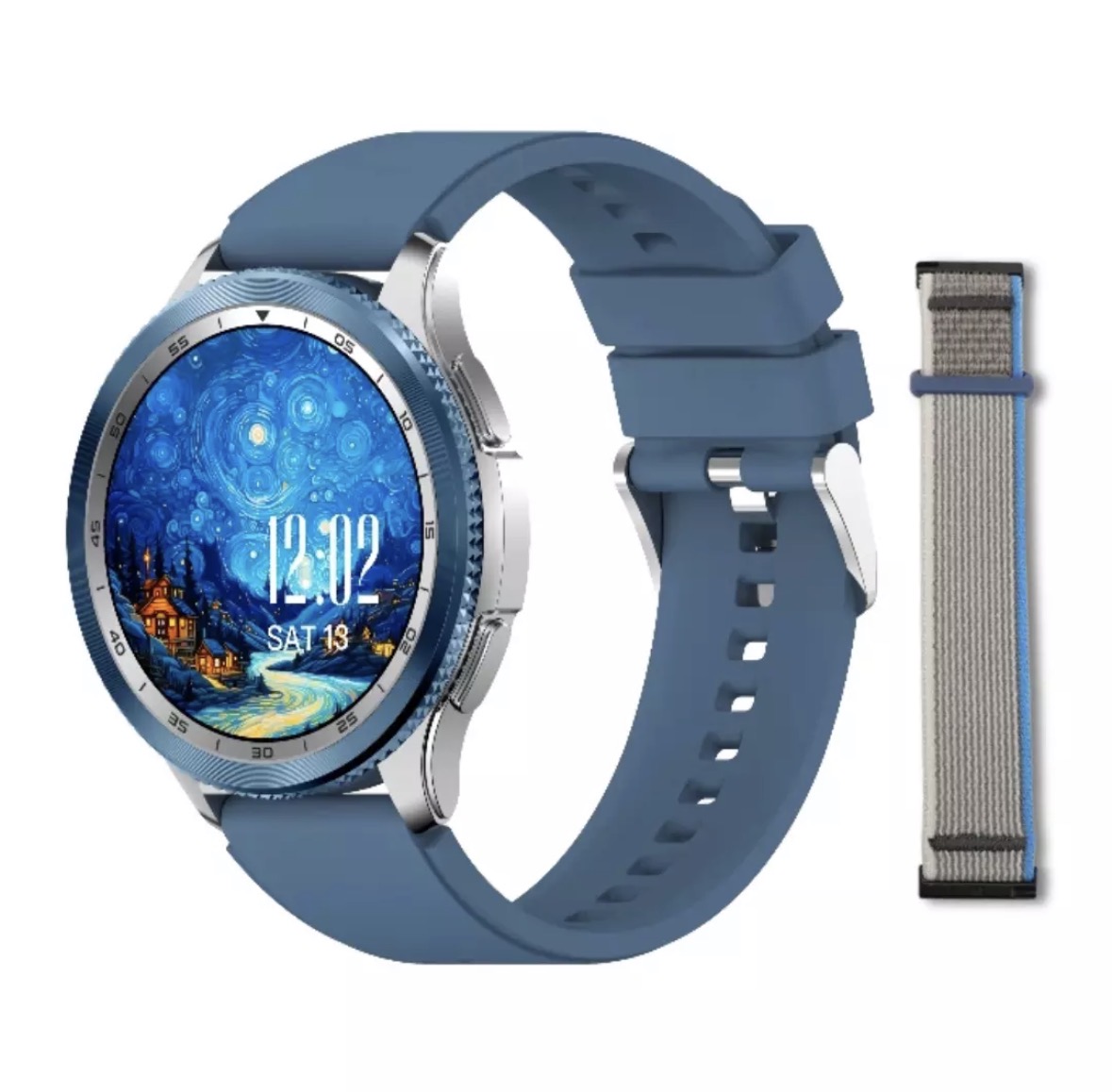 Smartwatch Peje Revo Amoled Pulseira Extra A Prova D'água