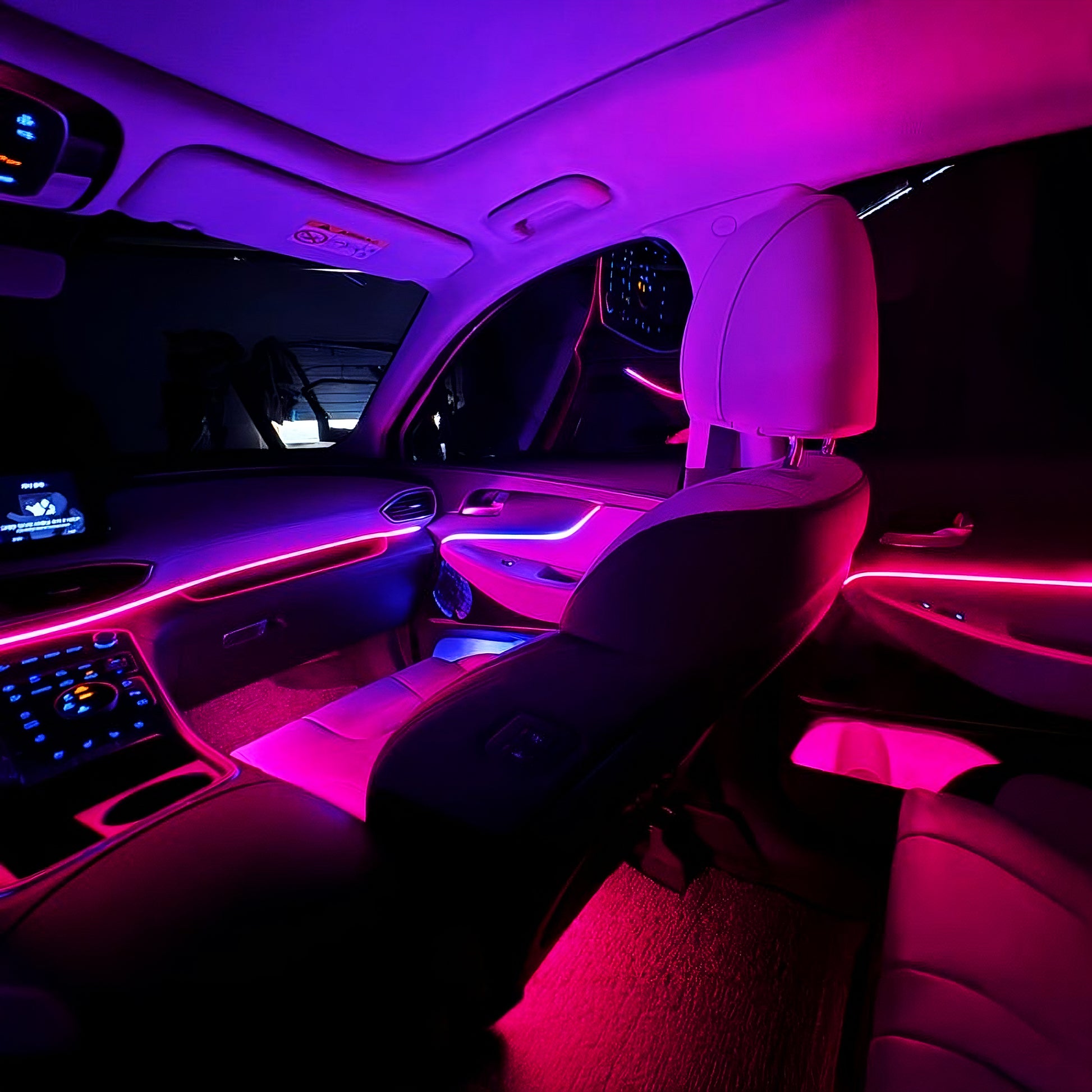 LED Ambient Car Interior Lighting