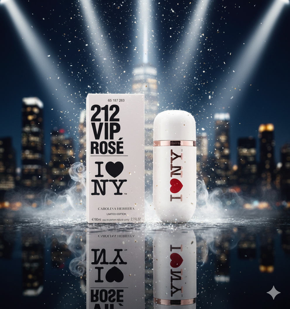 Perfume Carolina Herrera 212 VIP Rosé INY EDP Feminino 80ml