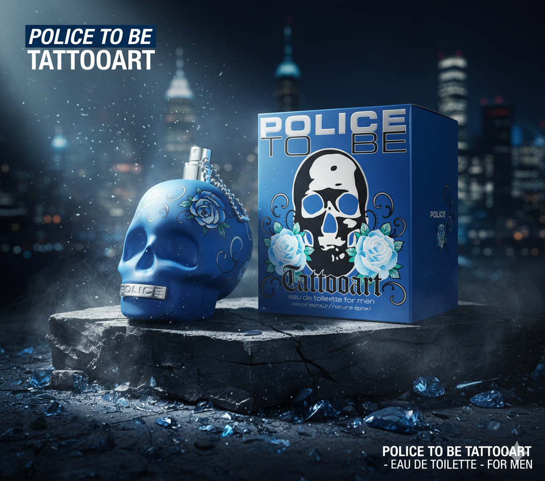Perfume Police To be Tattoart EDT Masculino 125ml