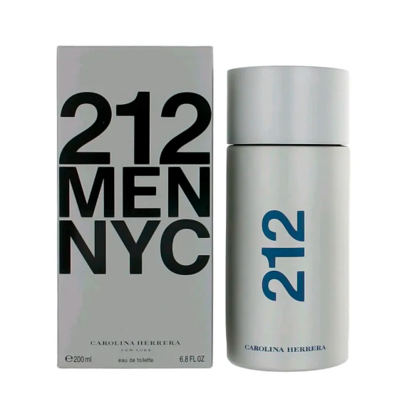 Perfume Carolina Herrera 212 MEN NYC EDT Masculino 200ml