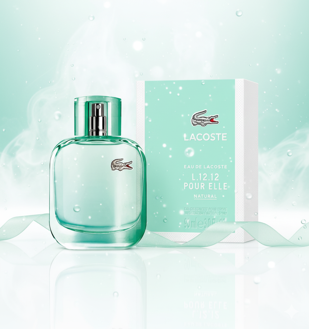 Perfume Lacoste L12.12 Pour Elle Natural EDT Feminino 90ml