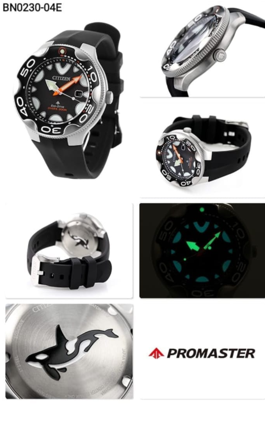 Relógio Citizen Promaster Orca BN0230-04E