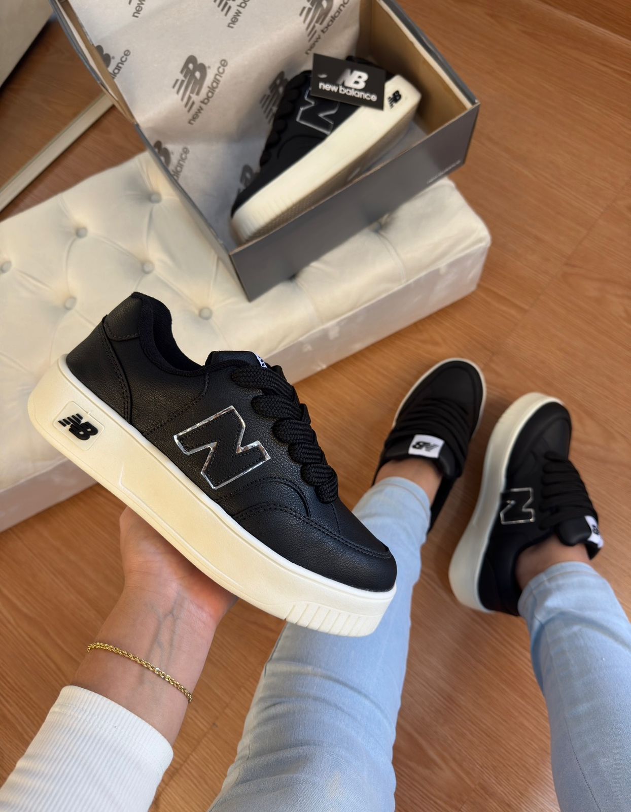 Tênis New Balance Preto