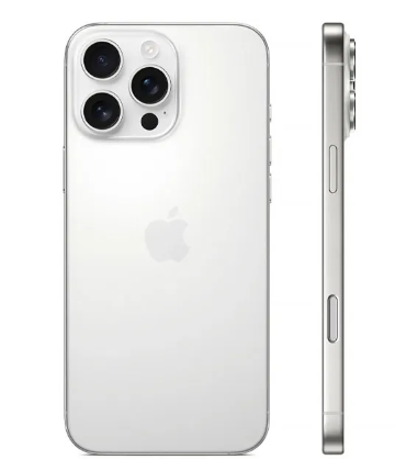 Apple iPhone 16 Pro Max A3084 eSIM 256GB 8GB RAM de 6.9" 48+48+12MP 12MP - White Titanium