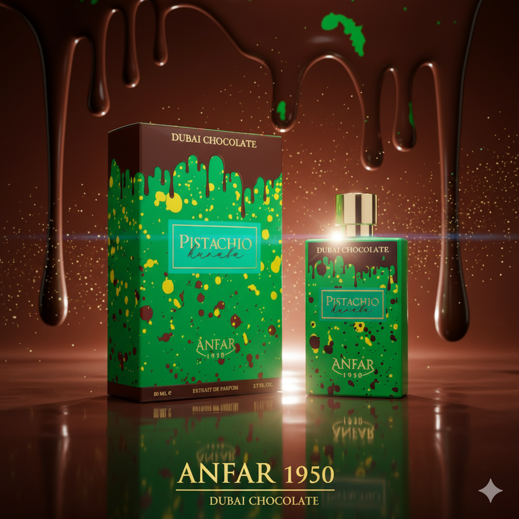 Perfume Anfar Dubai Chocolate Pistachio Kunafa EDP Feminino 100ml