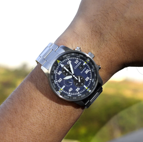 Citizen Eco-Drive Cronógrafo Aviator CA0690-88L
