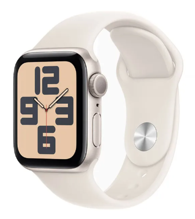 Apple Watch SE 2ª Geração 40 mm GPS - Starlight Alumínio Starlight Sport