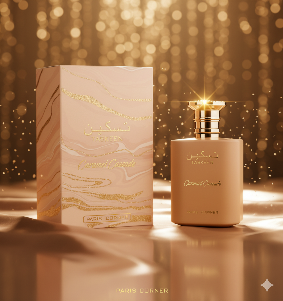 Perfume Paris Corner Taskeen Caramel Cascade EDP Feminino 100ml