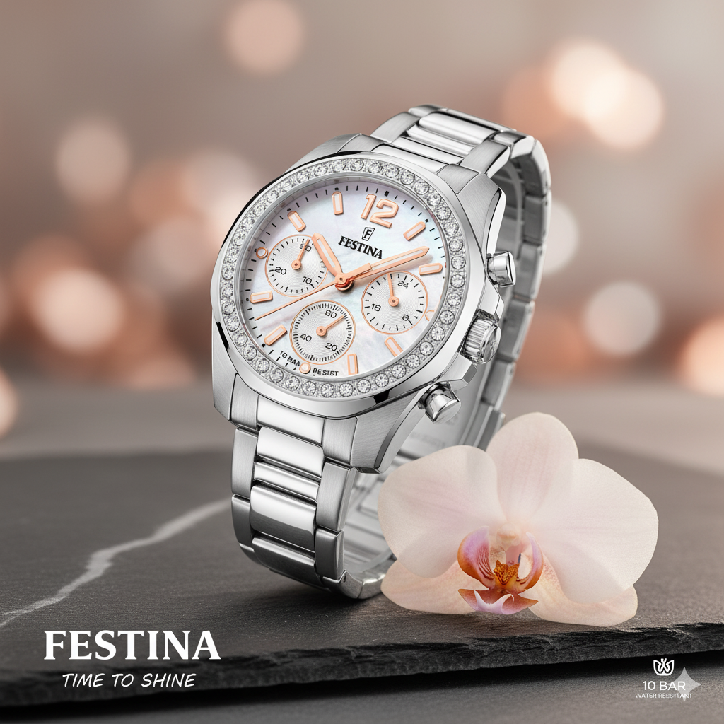 Relógio Festina F20606/1 Feminino