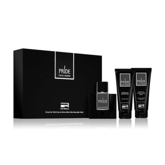 Kit Perfume Afnan Rue Broca Pride Pour Homme 3pcs