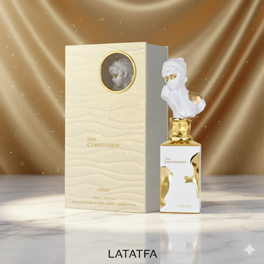 Perfume Lattafa Her Confession White EDP Feminino 100ml