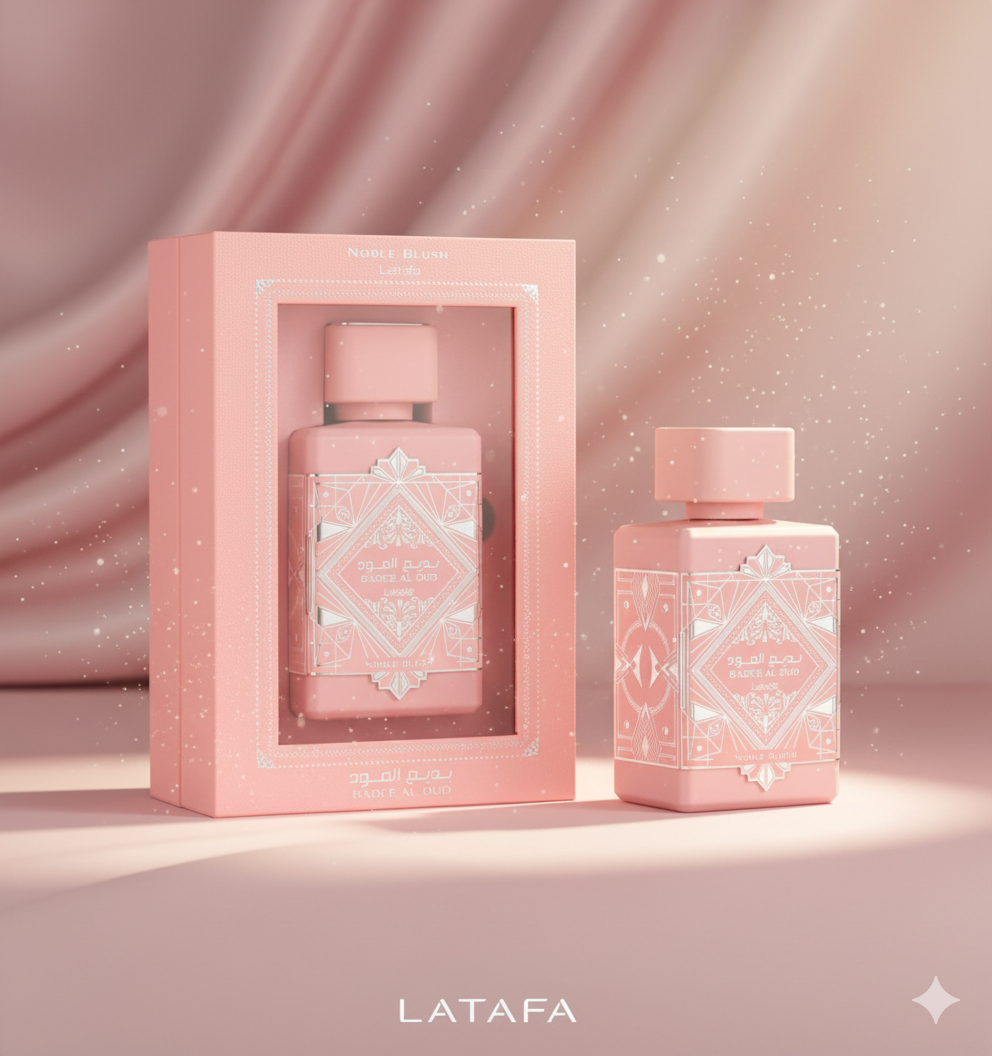 Perfume Lattafa Badee Al Oud Noble Blush EDP Feminino 100ml