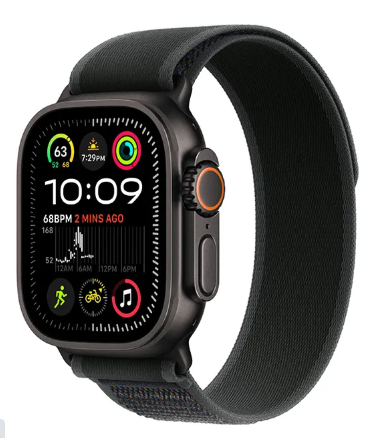Apple Watch Ultra 2 (GPS + Celular) - Titânio Preto com Pulseira Trail Loop