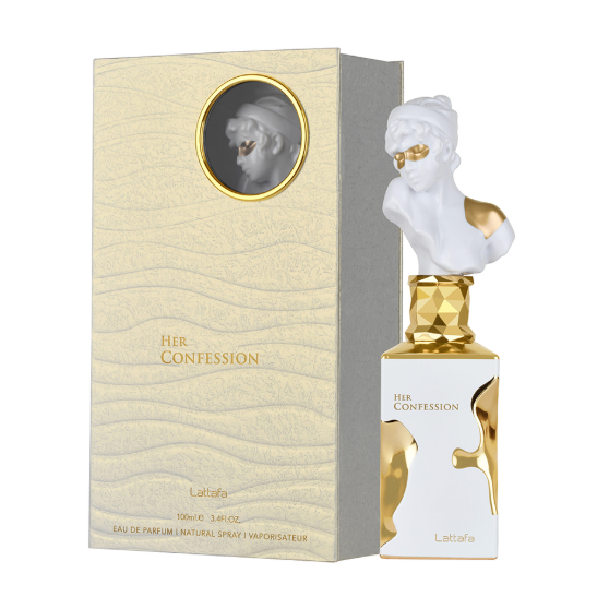 Perfume Lattafa Her Confession White EDP Feminino 100ml