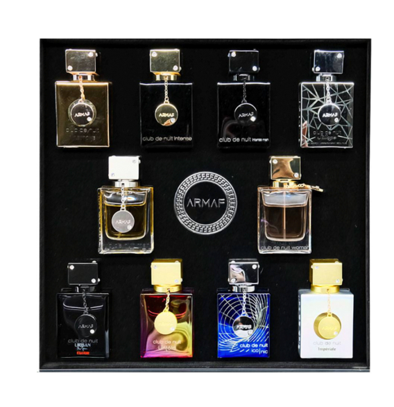 Kit Perfume Armaf Club De Nuit A Collector's Pride 10x30ml
