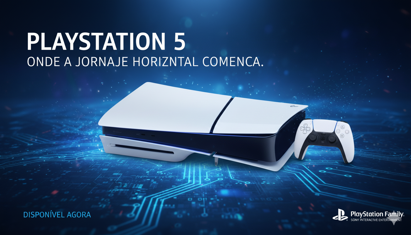 Console Sony Playstation 5 Standard Slim 1 TB + 2 Jogos (Returnal + Ratchet & Clank)