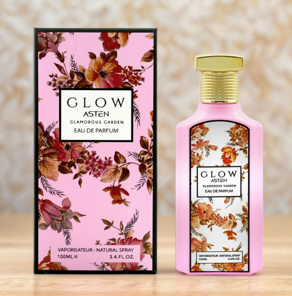 Perfume Asten Glow Glamorous Garden EDP Feminino 100ml
