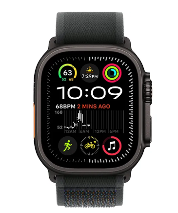 Apple Watch Ultra 2 (GPS + Celular) - Titânio Preto com Pulseira Trail Loop