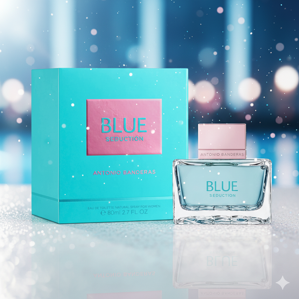 Perfume Antonio Banderas Blue Seduction EDT Feminino 80ml