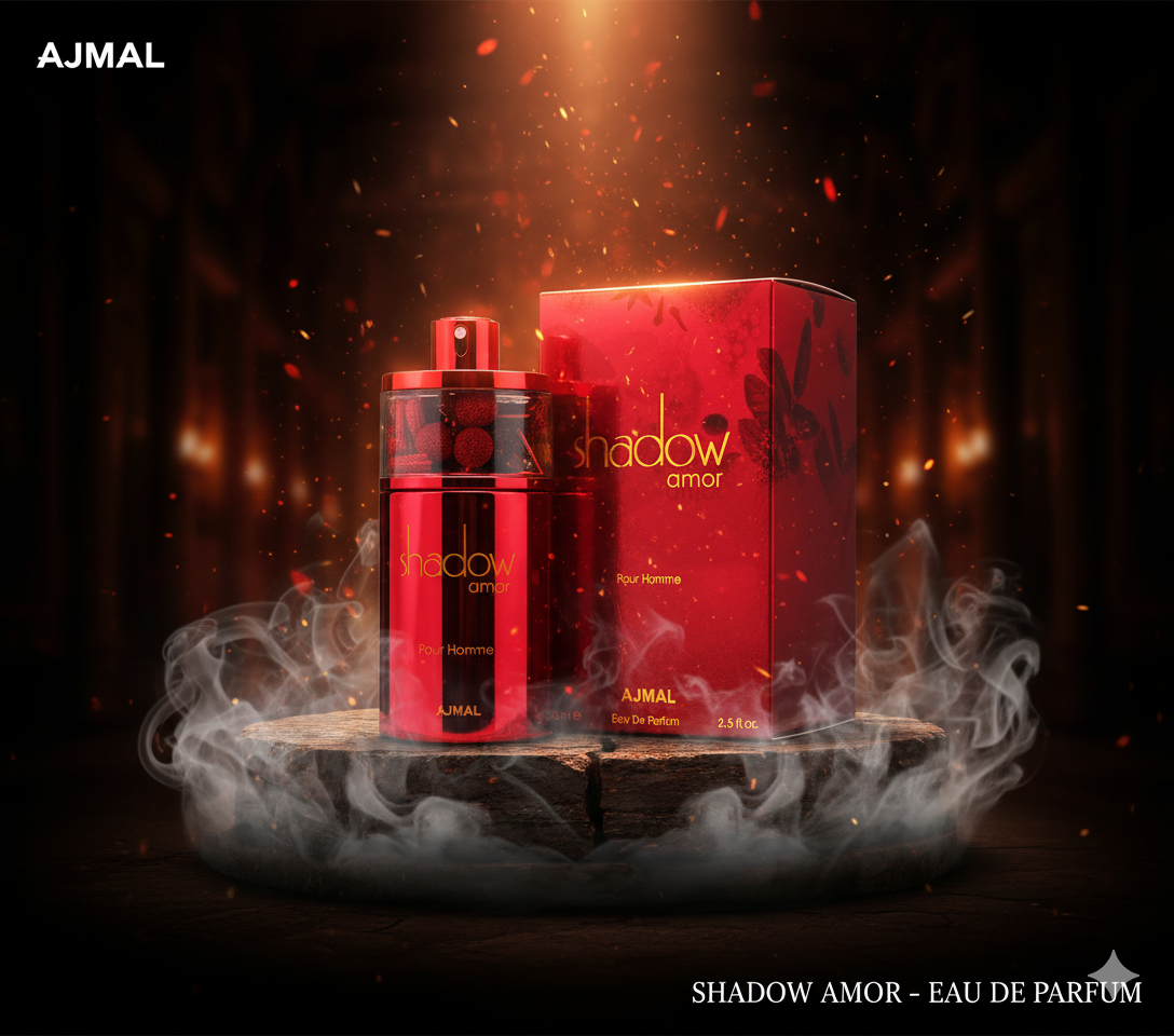Perfume Ajmal Shadow Amor EDP Masculino 75ml