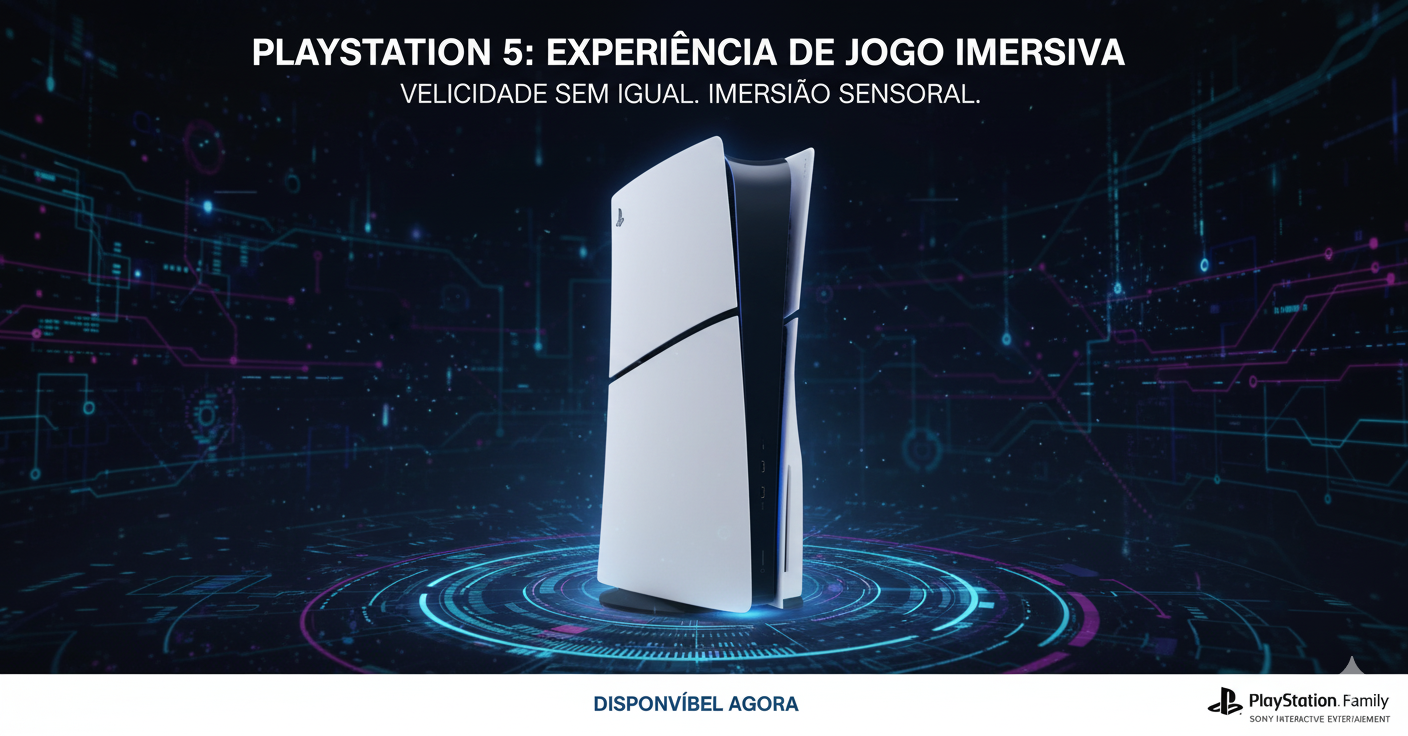 Sony Playstation 5 1 TB CFI-2015B Versão Digital Slim Americano