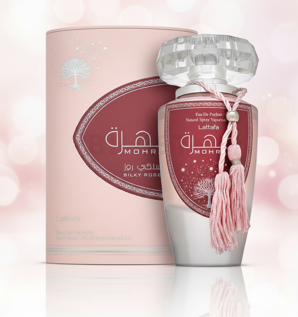 Perfume Lattafa Mohra Silky Rose EDP Feminino 100ml