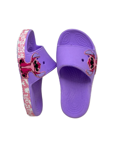 Slide Infantil Personagem (Stitch) - Atacado 12 Pares