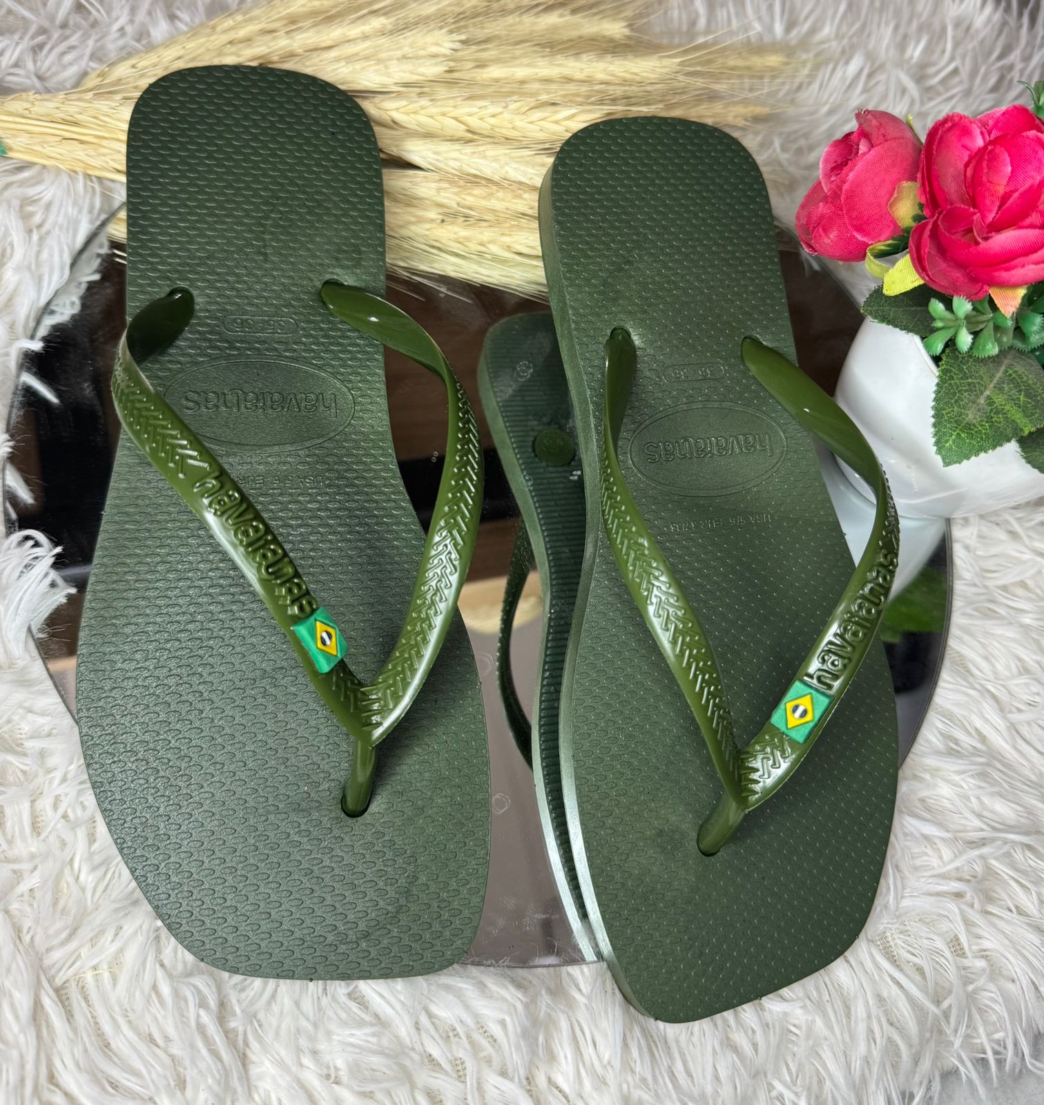Chinelo Havaianas Bico Quadrado Feminino (Somente Atacado12 Pares)