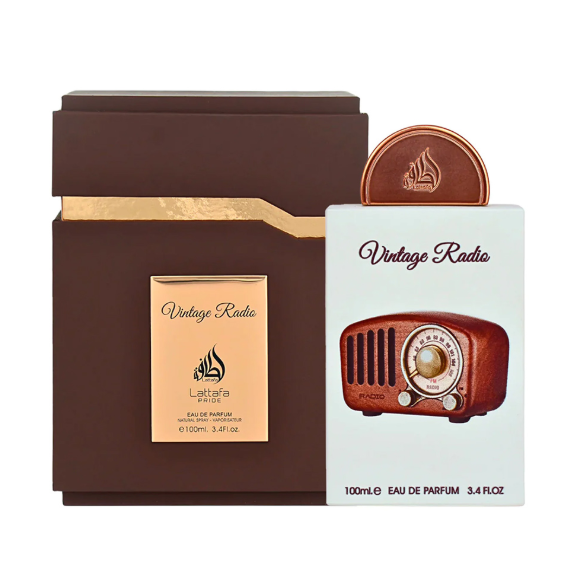 Perfume Lattafa Pride Vintage Radio EDP Unissex 100ml