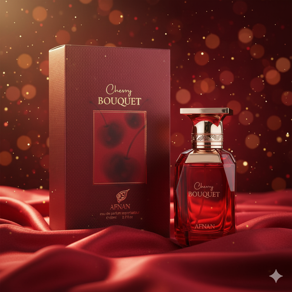 Perfume Afnan Cherry Bouquet EDP Feminino 80ml