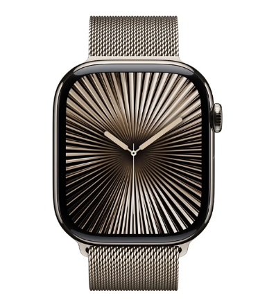 Apple Watch Series 10 (46mm) - O Poder do Titânio, a Elegância do Aço