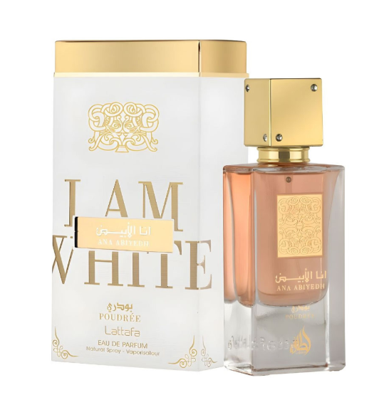 Perfume Lattafa Ana Abiyedh Poudrée EDP Feminino 60ml
