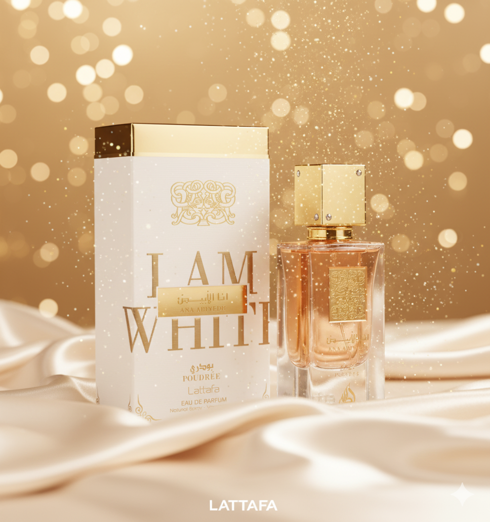 Perfume Lattafa Ana Abiyedh Poudrée EDP Feminino 60ml