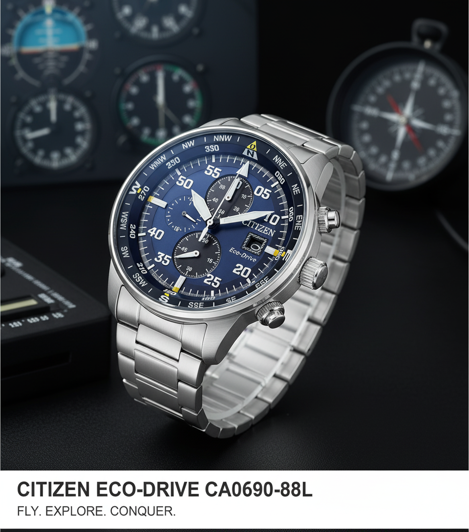 Relógio Citizen Eco-Drive CA0690-88L