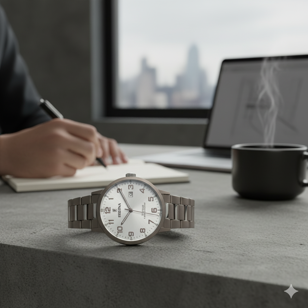 Relógio Festina F20435/1 Masculino "Titanium"