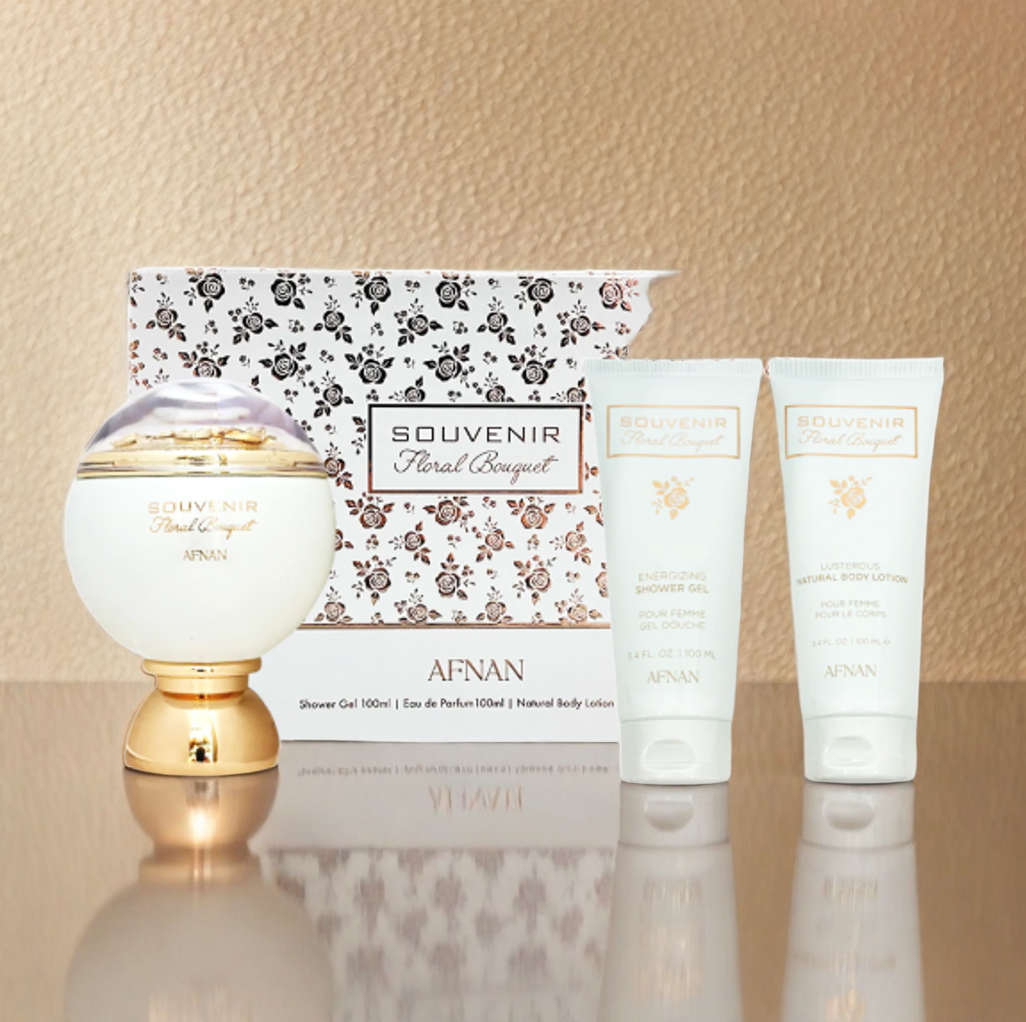 Kit Afnan Souvenir Floral Bouquet 3pcs