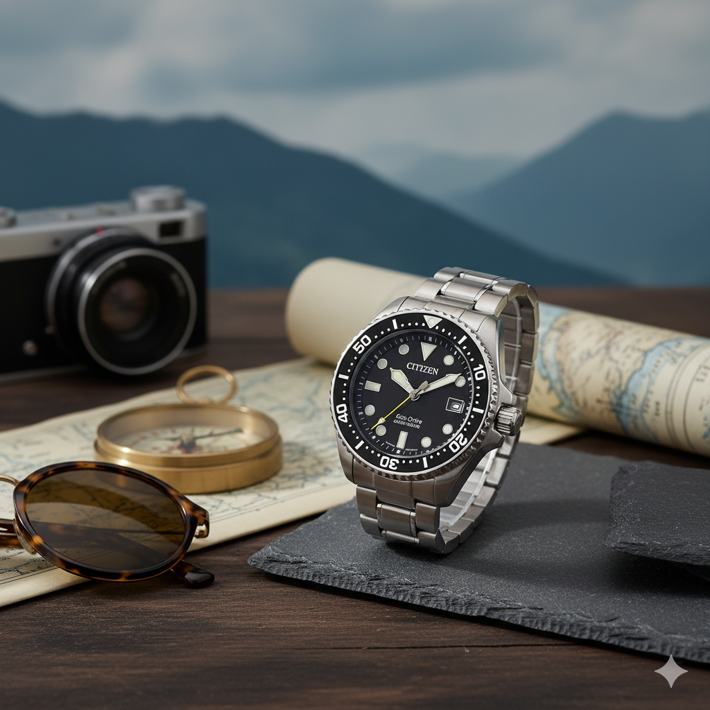 Citizen Eco-Drive AW1760-81E: Estilo Desportivo e Sustentável
