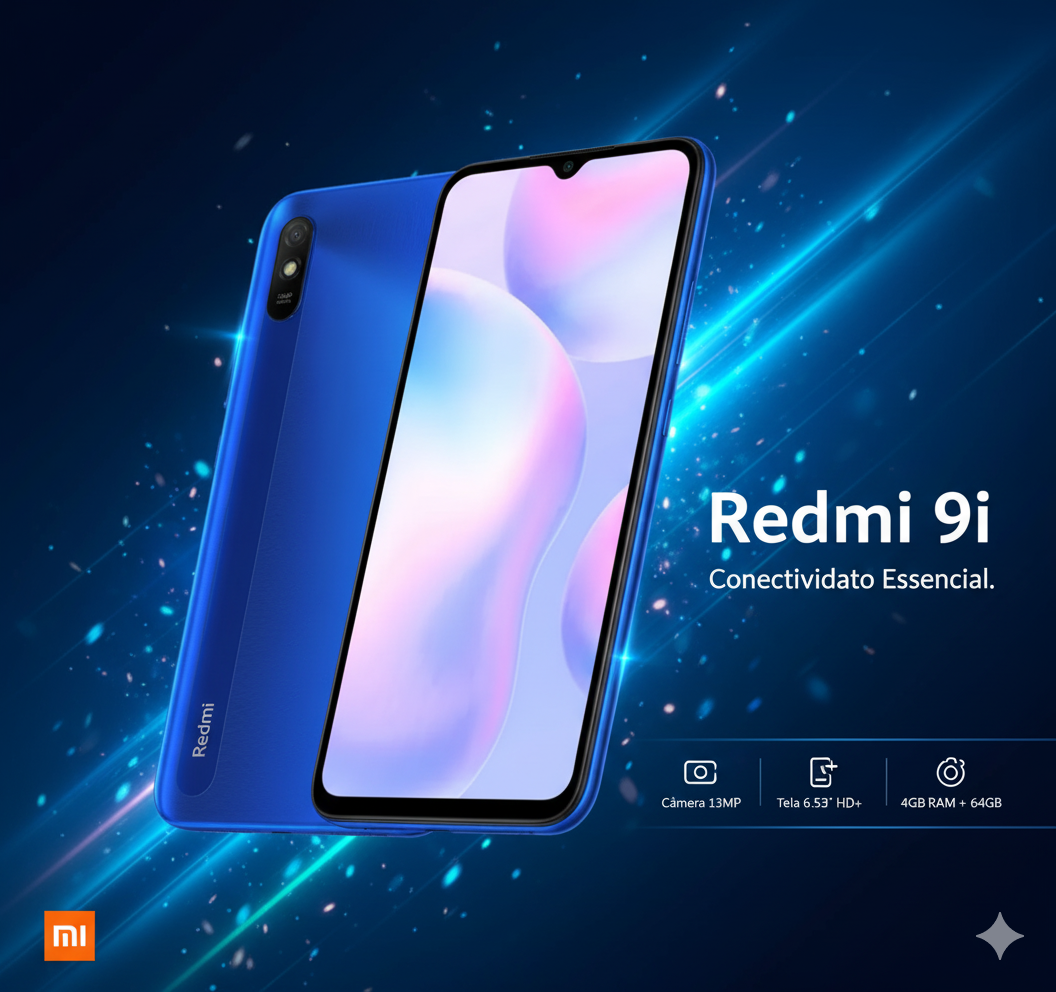 Xiaomi Redmi 9I LTE Dual Sim 6.53" 4GB/64GB Blue (India)