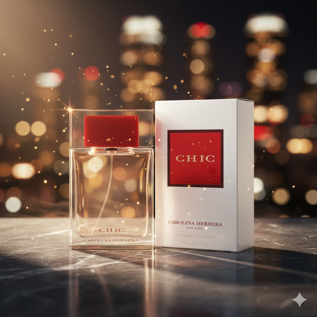 Perfume Carolina Herrera CHIC EDP Feminino 80ml