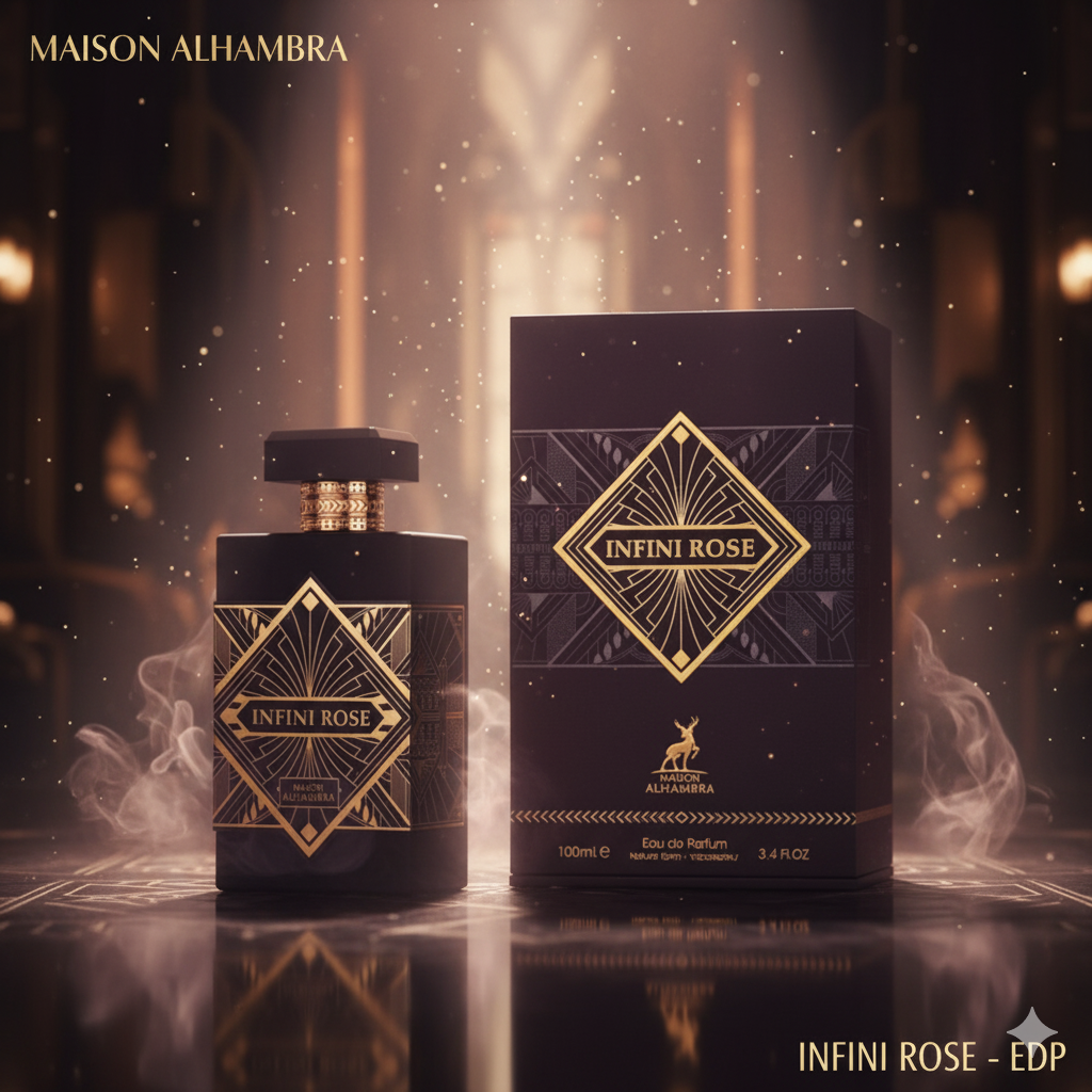 Perfume Maison Alhambra Infini Rose EDP Unissex 100ml