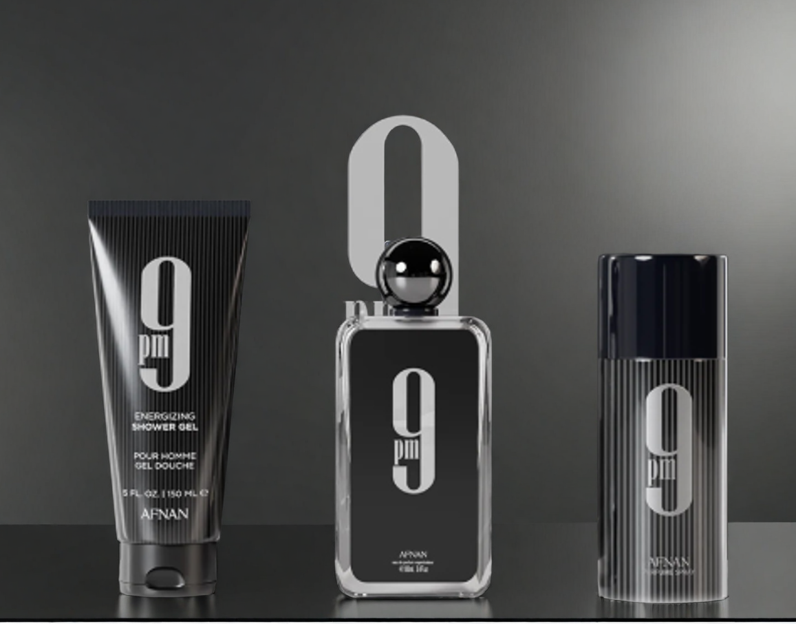 Kit Perfume Afnan 9PM Masculino 3pcs