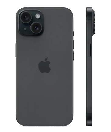 Apple iPhone 15 A3090 128GB 6GB RAM de 6.1" 48+12MP 12MP - Black (Anatel)