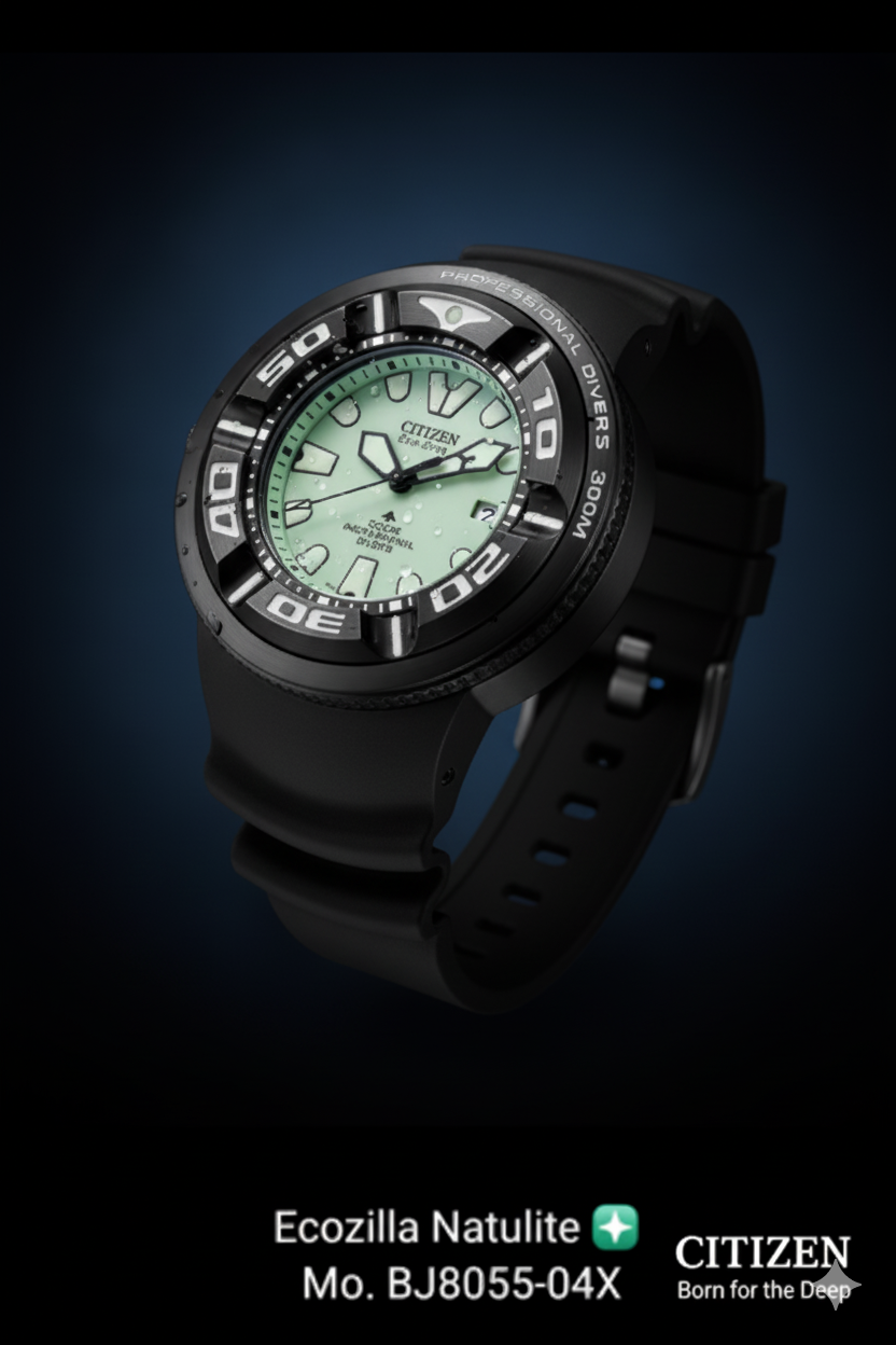 Citizen Ecozilla Natulite (Mo. BJ8055-04X)