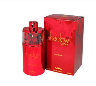 Perfume Ajmal Shadow Amor EDP Masculino 75ml