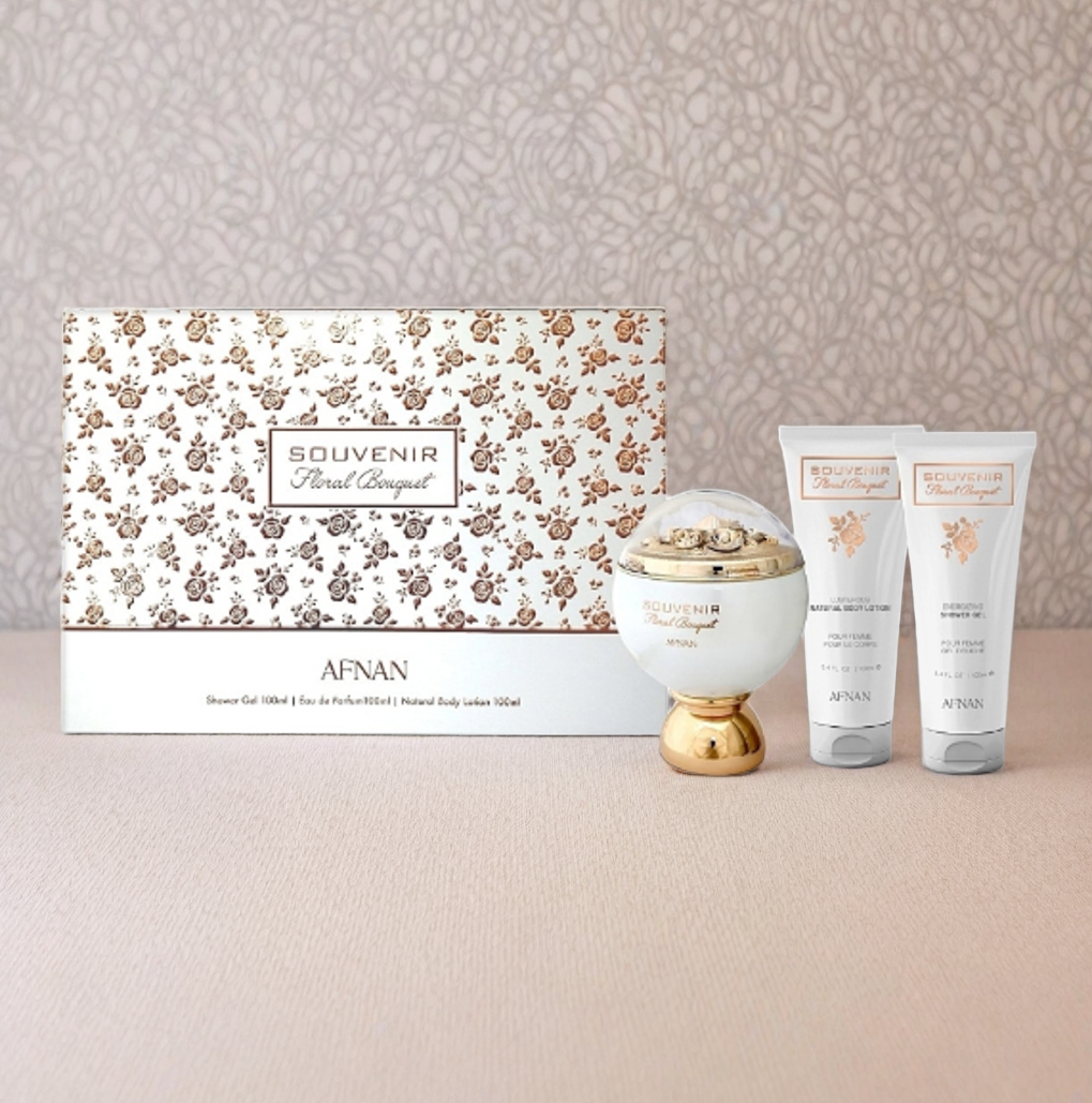 Kit Afnan Souvenir Floral Bouquet 3pcs