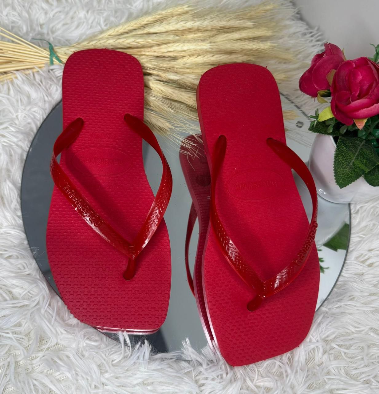 Chinelo Havaianas Slim Bico Quadrado - Atacdo 12 Pares