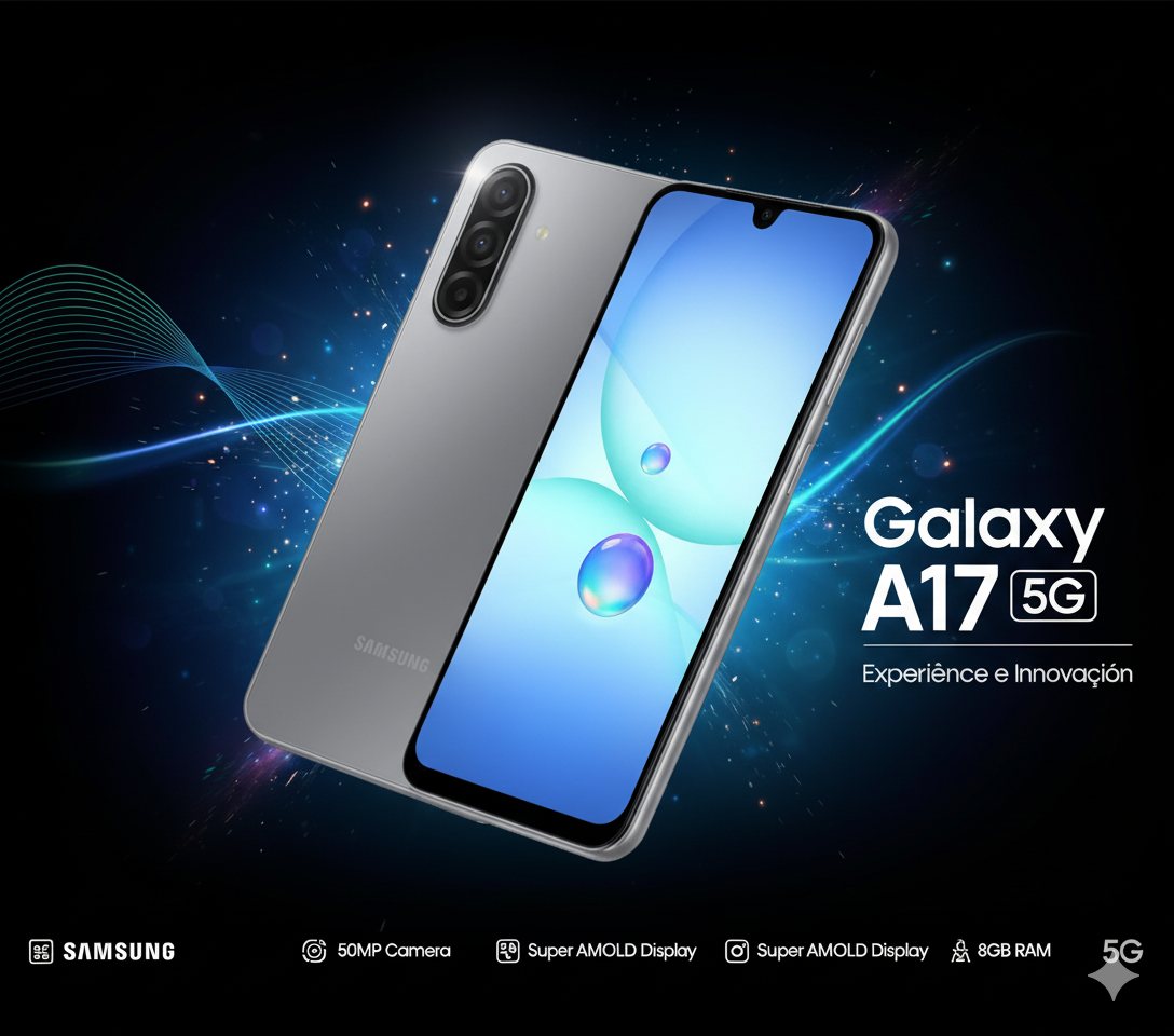 Smartphone Samsung Galaxy A17 5G A176B DS 6.7" 8GB/256GB Gray